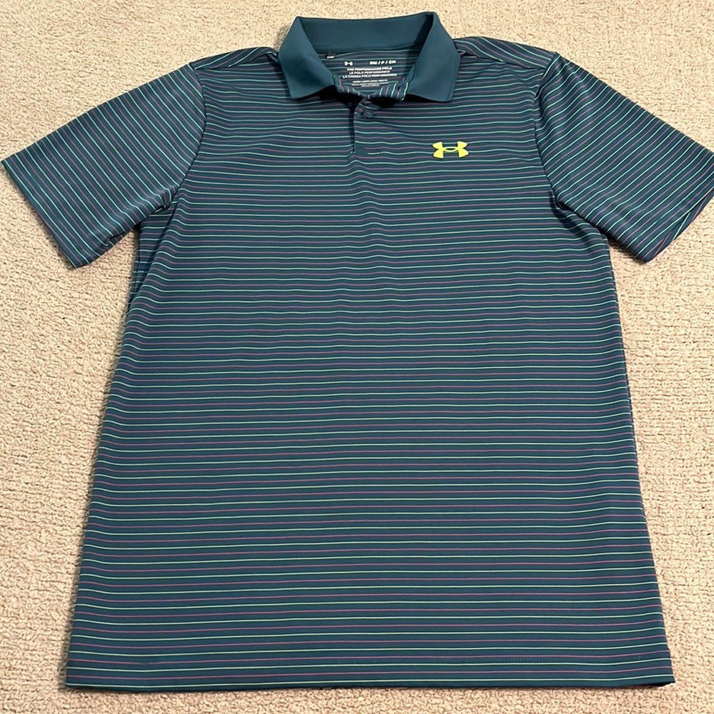 Men's Under Armour Performance 3.0 Stripe Polo
